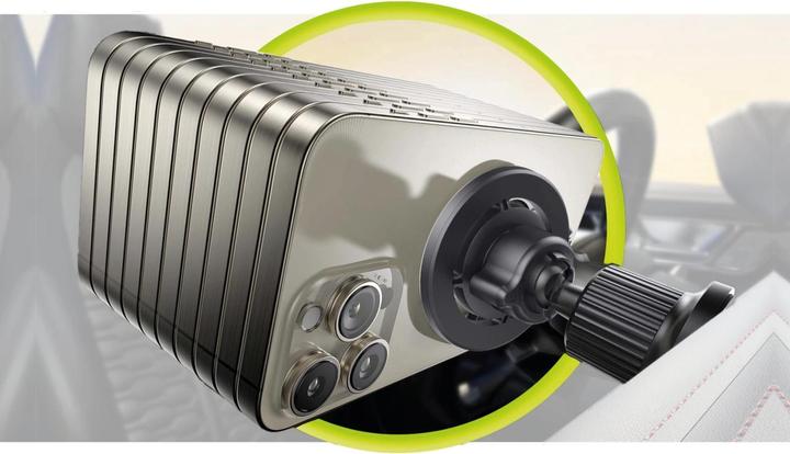 Actual product image Mobile Origin Magnetic Vent Car Holder MO9 with Metal Plate