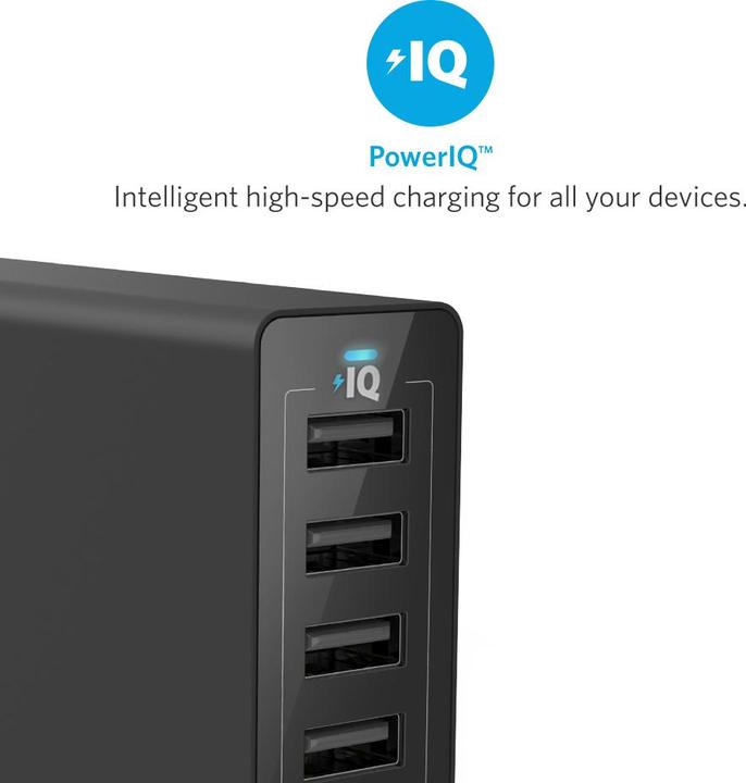 Produktbild Anker PowerPort (60 W, 6 Ports)