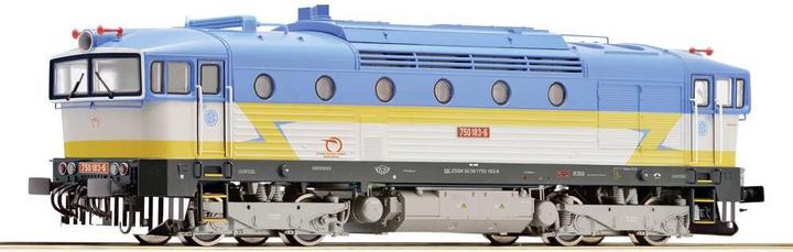 Actual product image Roco 7310056 H0 Diesellok 750 183-6 der ZSSK (Track H0)