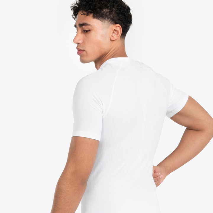 Actual product image Kipsta Ladies/men's football functional shirt short sleeve - Keepdry white (S)