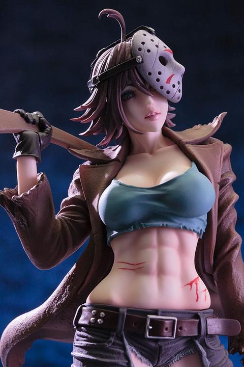 Actual product image Kotobukiya Freddy vs. Jason Bishoujo PVC Statue 1/7 Jason Voorhees 2nd Edition 24 cm