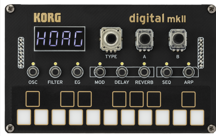 Korg Synthétiseur NTS-1 mkII, Possibilité d'entrée : touches