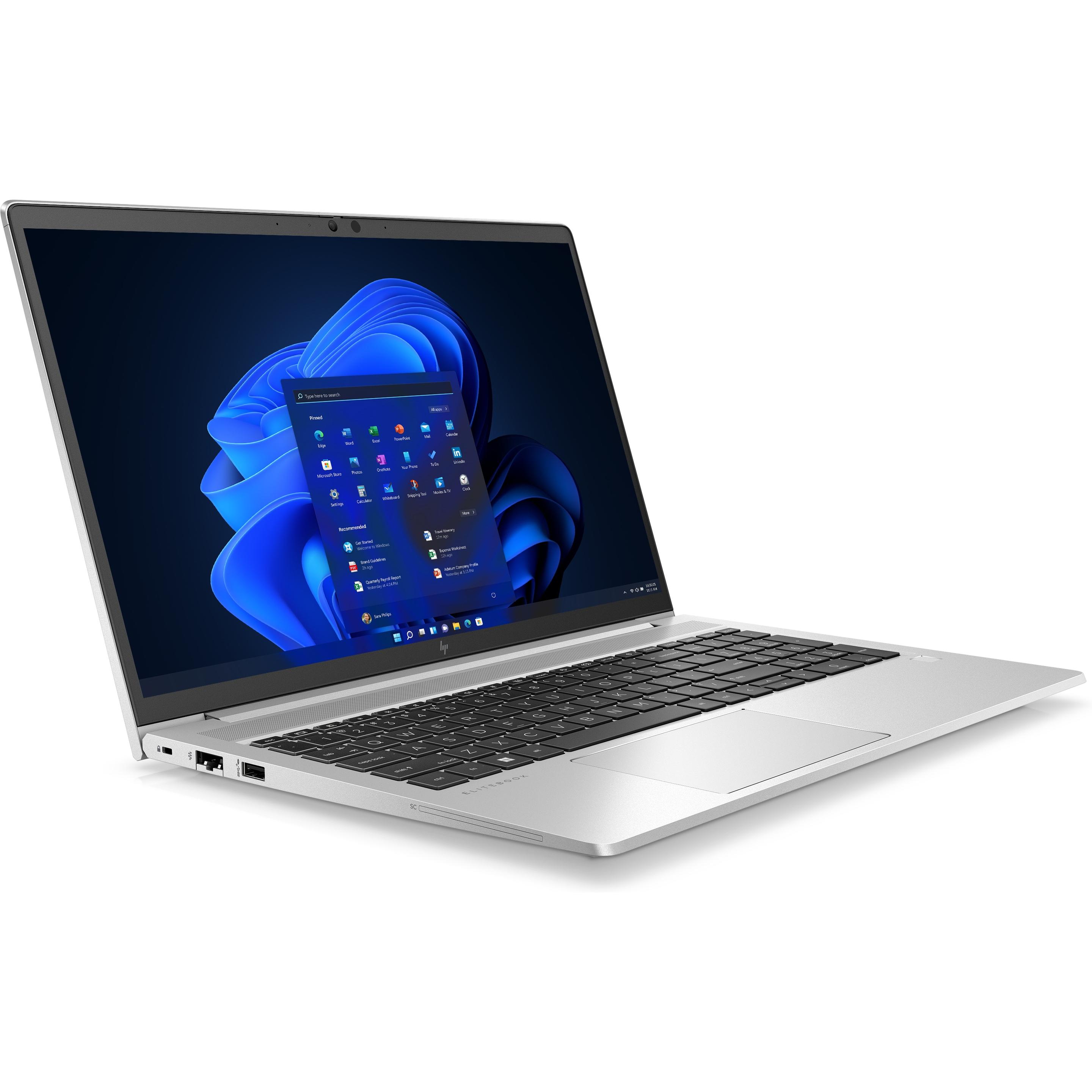 HP EliteBook 650 G9 (15.60", 512 GB, 16 GB, DE, Intel Core i5-1235U), Notebook, Silber