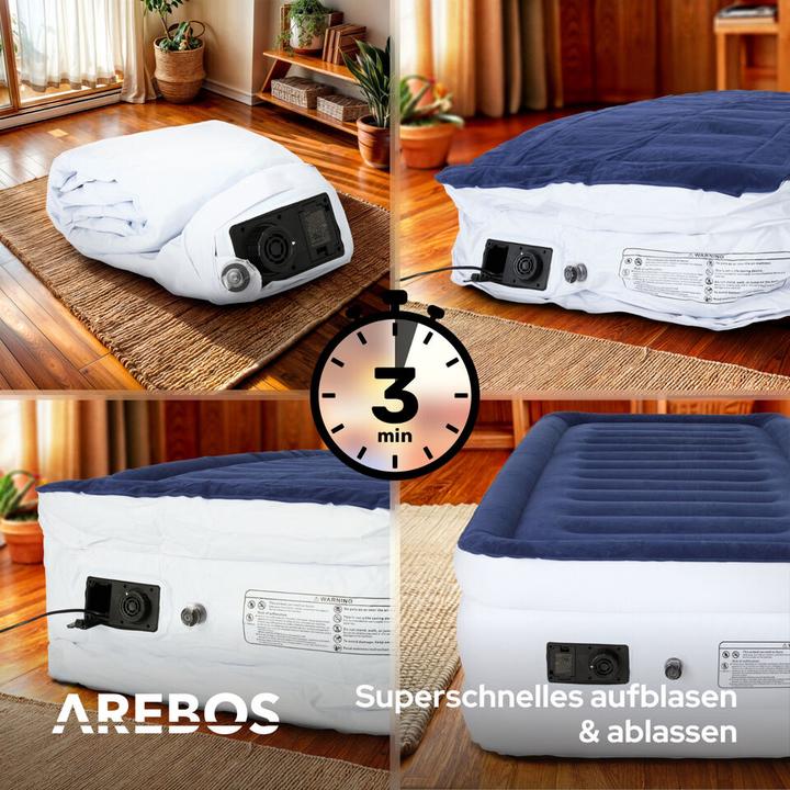 Image du produit Arebos Matelas gonflable (95 x 203 cm)