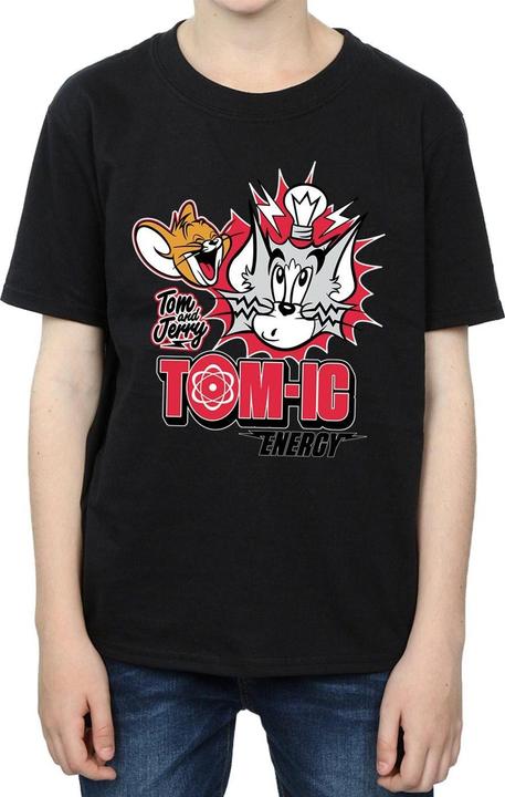 Immagine prodotto Tom & Jerry Tomic Energy Maglietta Ragazzi (116)