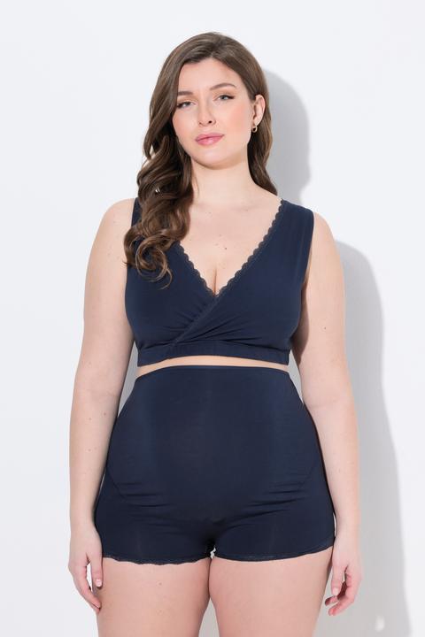 Immagine prodotto Ulla Popken Bustier per l'allattamento Bellieva di cotone biologico con pizzo e senza cuciture (50 B, 52 B)