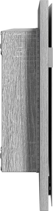 Produktbild vidaXL Badezimmer-Spiegelschrank mit LED Licht Grau Sonoma 80x37 cm (80 x 8.5 x 37 cm)