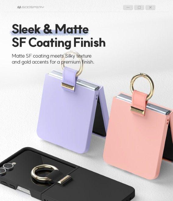 Immagine prodotto Goospery Gold Ring Case Series Hülle (Samsung Galaxy Z Flip7)