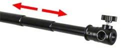 Image du produit Walimex Tige de fond de télescope (3 cm, 307 cm)