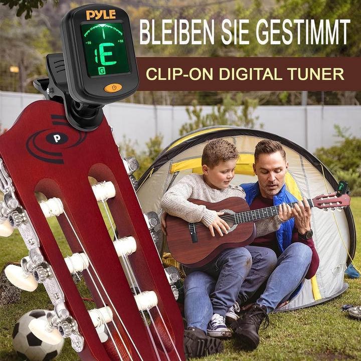 Produktbild Pyle Akustikgitarre (Akustik Gitarre, Kunstholz, Linden-Sperrholz, Okoume, Stahllegierung)