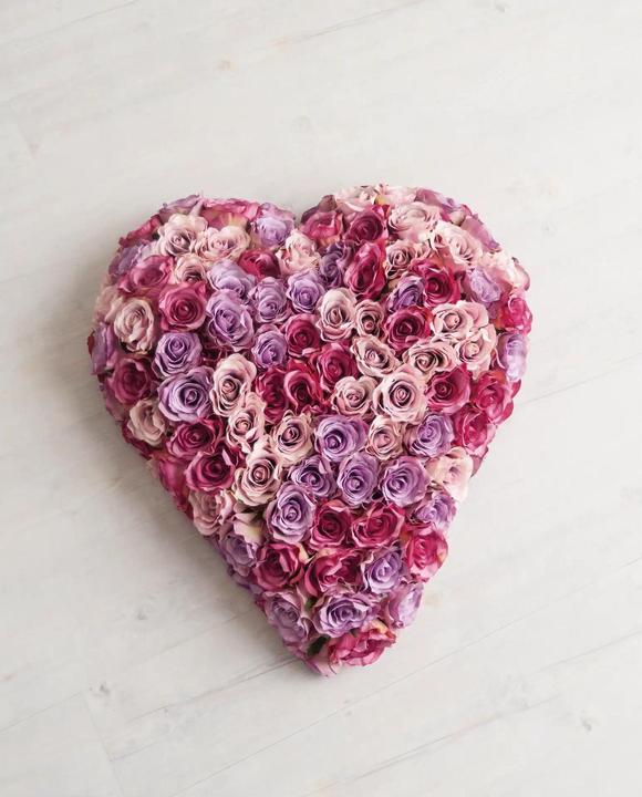 Immagine prodotto Opiflor Steckschaumherz Forever 28 cm x 32 cm x 5 cm