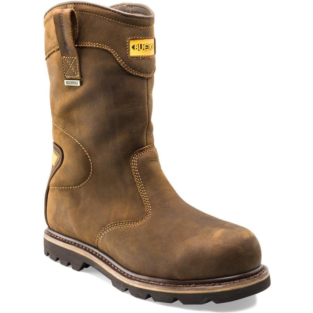 Buckler Boots Buckler Werklaars Safety Bruin Leer maat 42 (SB, 42) (BKL-B701SMWP-08)