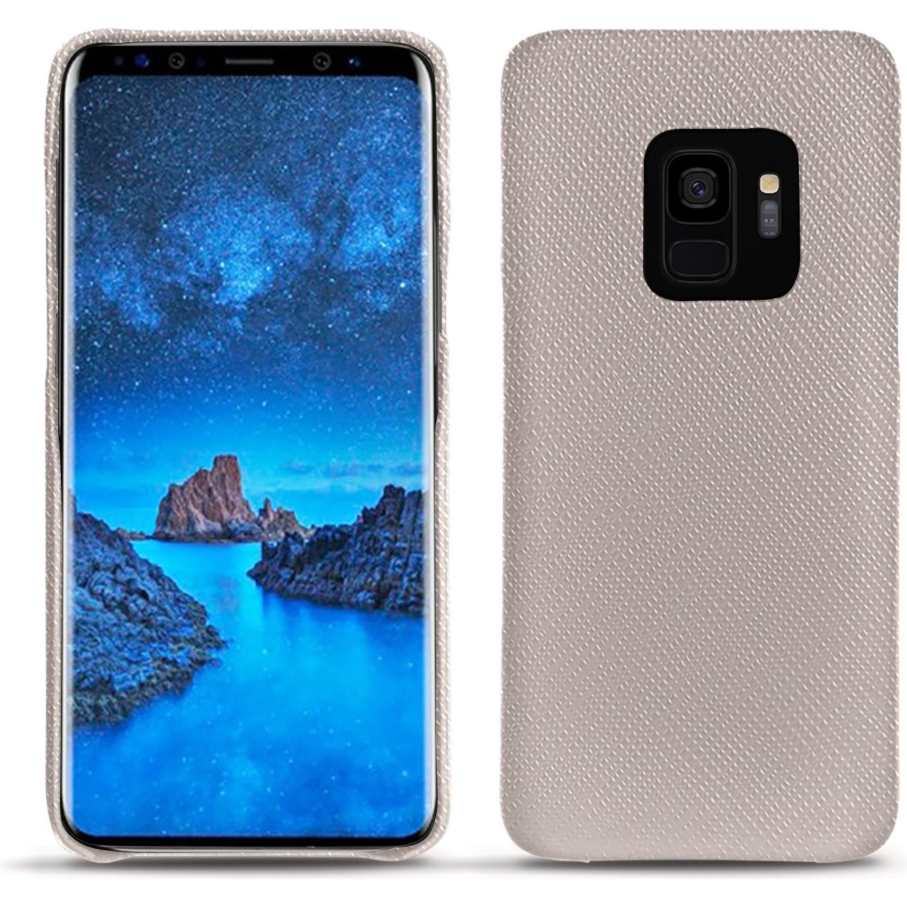 Thumbnail - Noreve Lederschutzhülle (Samsung Galaxy S9), Smartphone Hülle, Beige