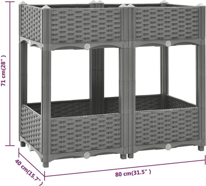 Produktbild vidaXL Hochbeet