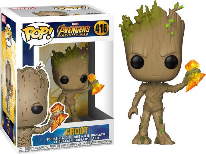 Actual product image Funko POP! - Avengers Infinity War: Groot Stormbreaker