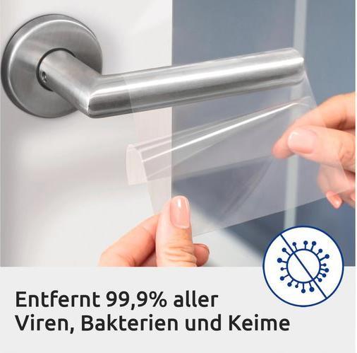 Productafbeelding Avery AVZ L8012-10 Antimicrobiële Etiketten 210x148mm transparant
