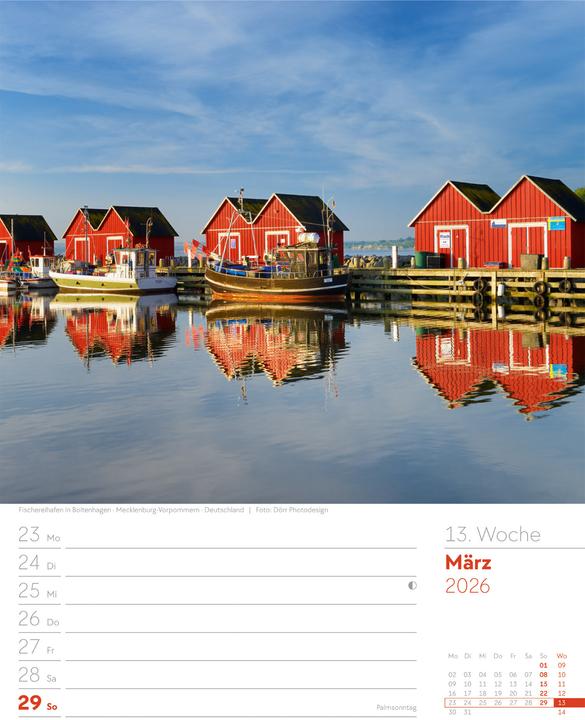 Produktbild Am Meer - Wochenplaner Kalender 2026