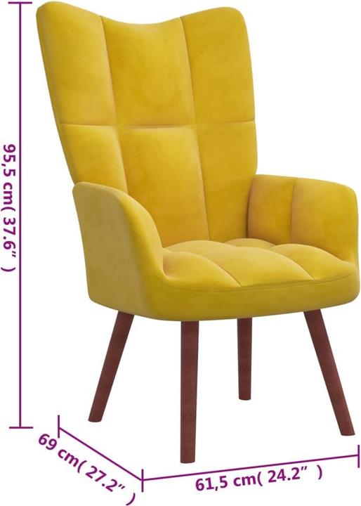 Actual product image vidaXL Relaxsessel