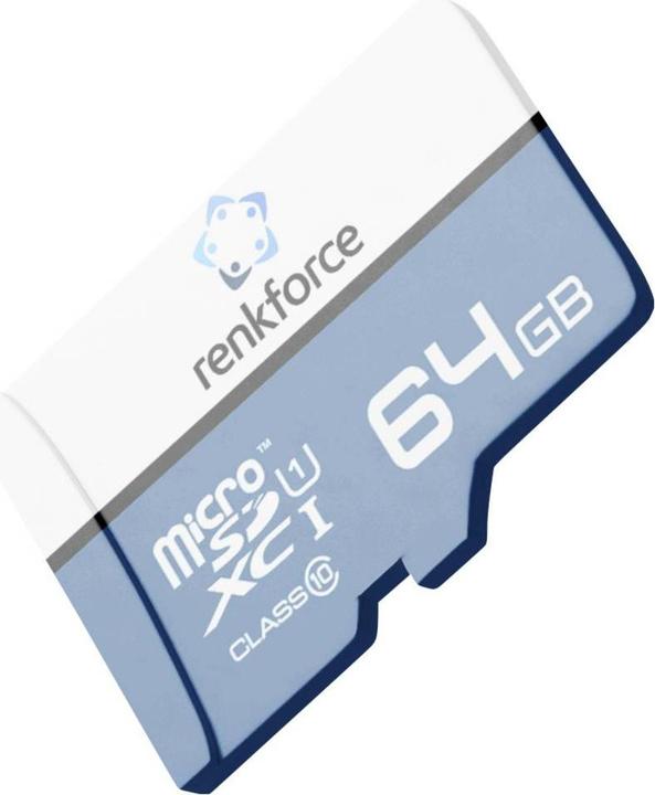 Produktbild Renkforce RF-mSDC-64GB USB-Stick 64 GB RF-7482246 (64 GB, microSDHC, UHS-I)