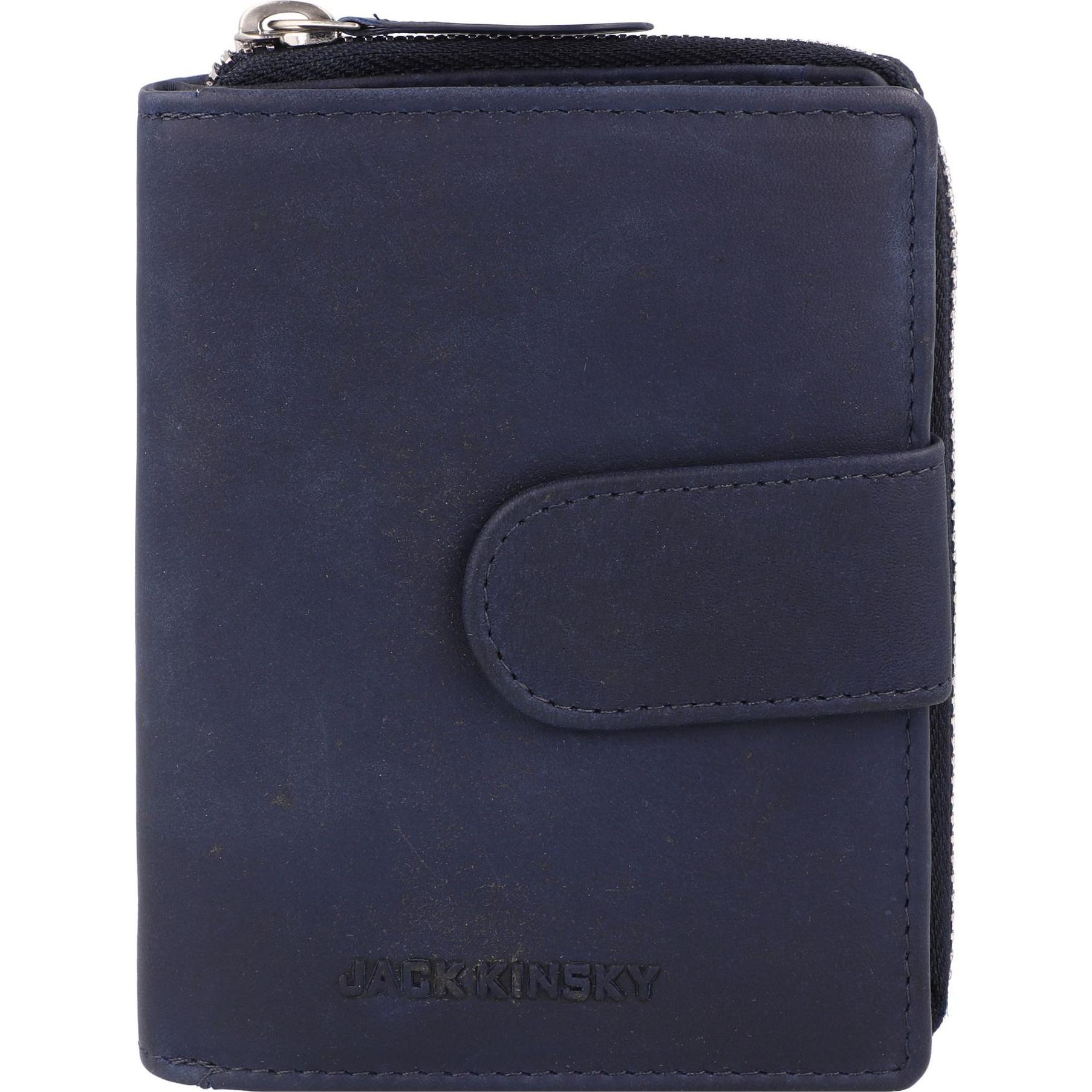 Jack kinsky, Damen, Portemonnaie, Aruba 516 Geldbörse Leder 10 cm, Blau