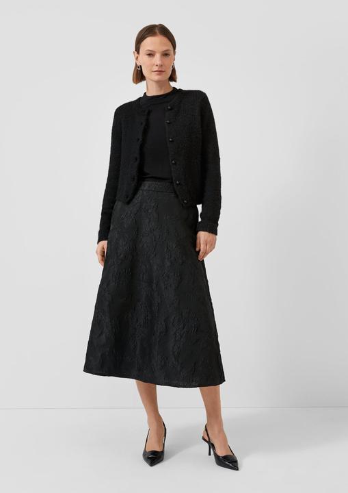 Produktbild s.Oliver Strickjacke Kurzer Strick-Cardigan mit Wolle (40)