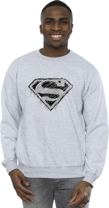 Image du produit - Sweat SUPERMAN LOGO SKETCH - Homme (XXL)