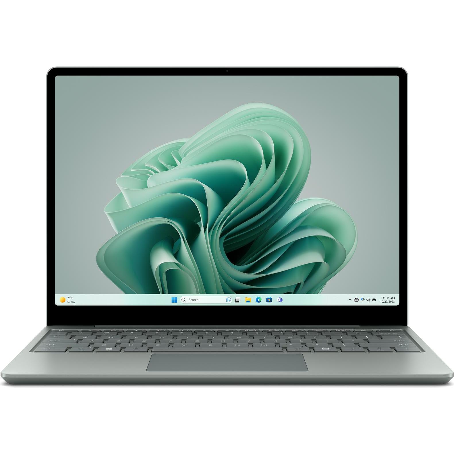 Microsoft Surface Laptop Go 3 (12.45", Intel Core i5-1235U, 8 GB, 256 GB, DE), Notebook, Grün