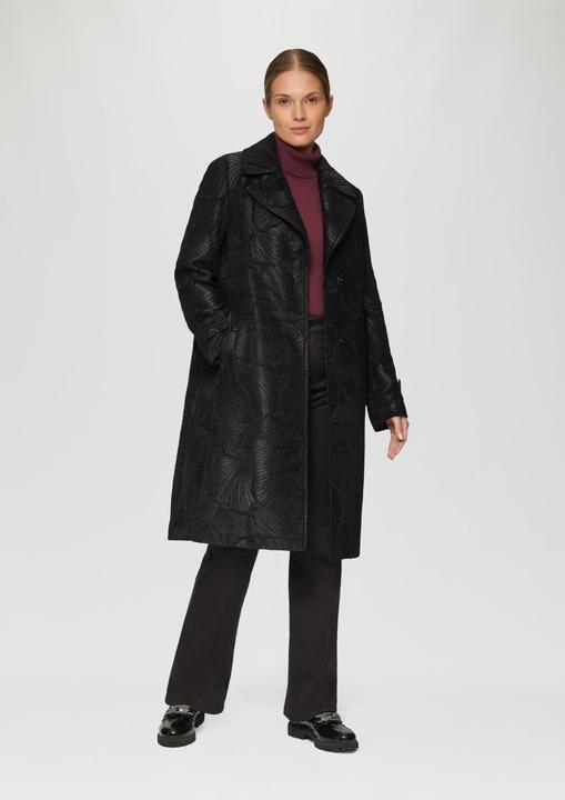 Actual product image S.Oliver Outdoor-Mantel Eleganter Mantel aus Jacquard