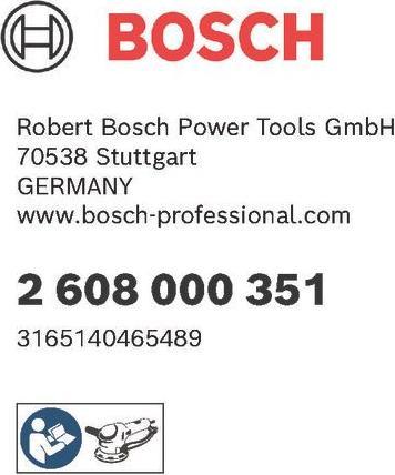 Produktbild Bosch Professional Zubehör Schleifteller Weich, 125 mm (Sehr fein)