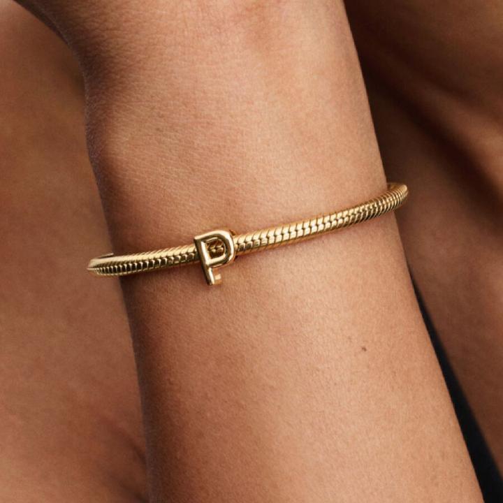 Immagine prodotto Pandora Alphabet-Mini-Charm: Ihre Persönliche Botschaft (Dorato, Metallo)