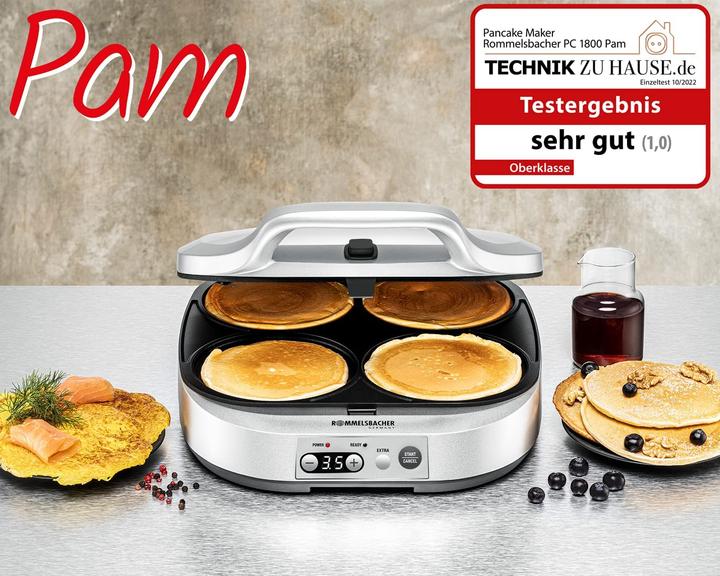Actual product image Rommelsbacher Pancake Maker PC 1800