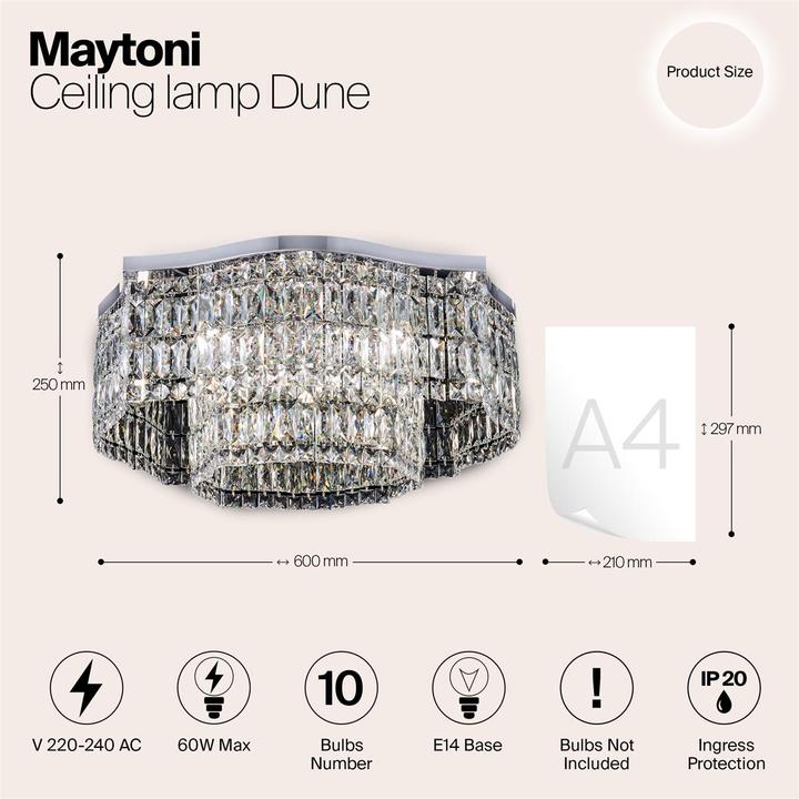 Produktbild Maytoni Dune (60 cm)