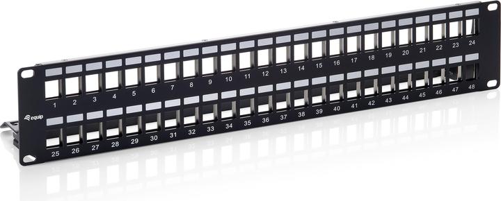 Immagine prodotto equip 769349 Pannello patch schermato Keystone Cat.6 a 48 porte