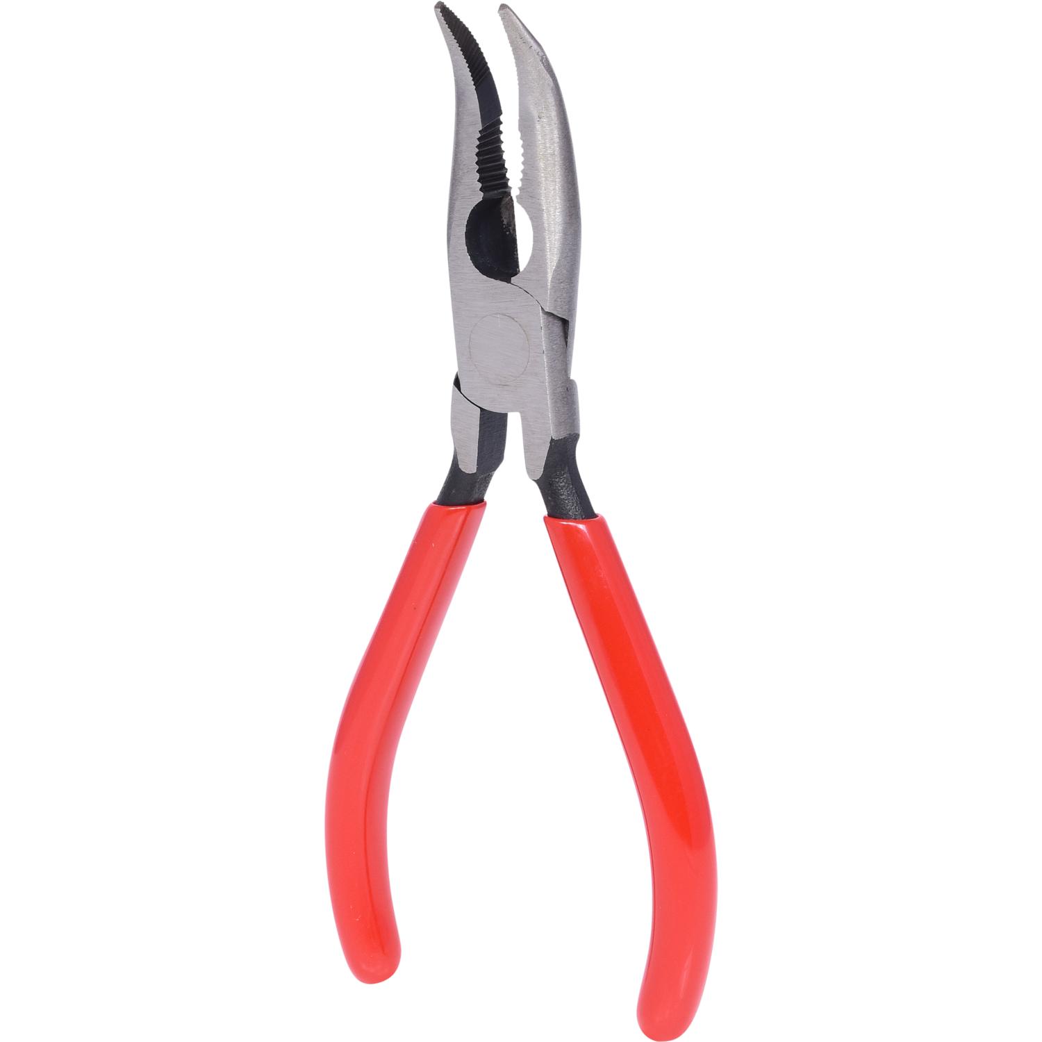 KS Tools, Zange, Flachrundzange gebogen (165 mm)