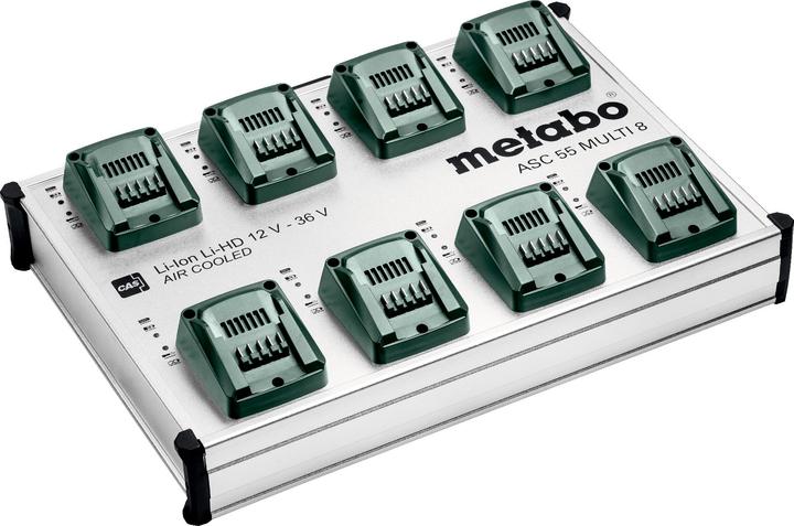 Metabo snellaadstation ASC 55 MULTI 812-36V "AIR COOLED"EU