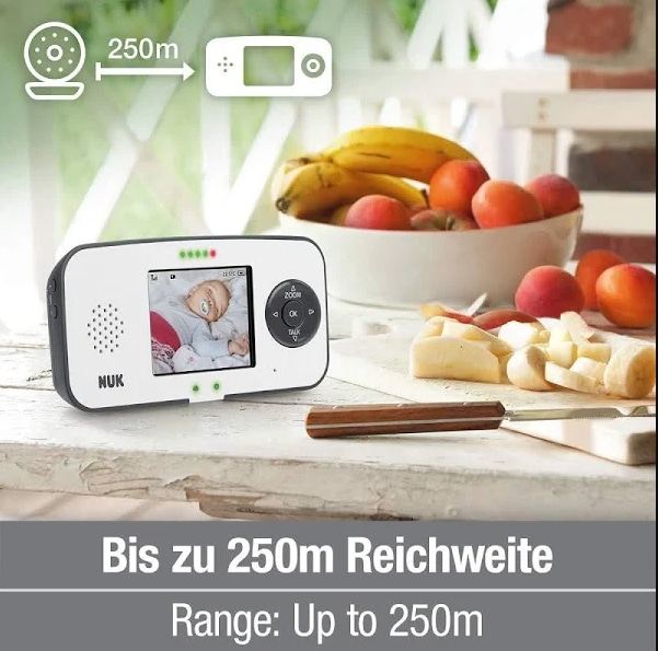 Actual product image NUK Eco Control Video Display 550VD (Video & Audio, 250 m)