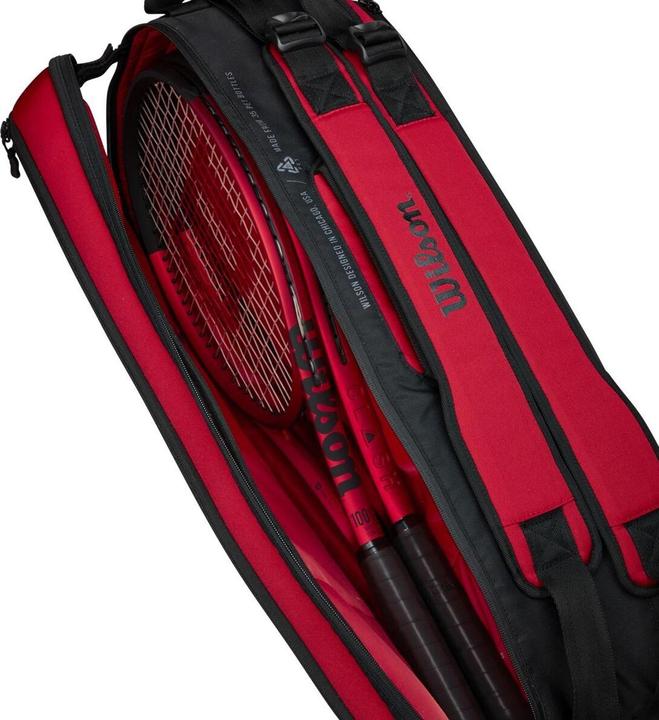 Actual product image Wilson Clash V2.0 Super Tour 6 Racket Bag (6R)