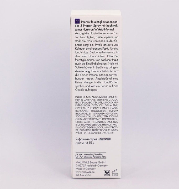 Produktbild Malu Wilz Hydro Hyaluronic Active+ Flash Spray (30 ml, Gesichtsspray)
