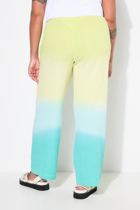Produktbild Angel of Style Hose, gerades Bein, Musselin, Farbverlauf (48)