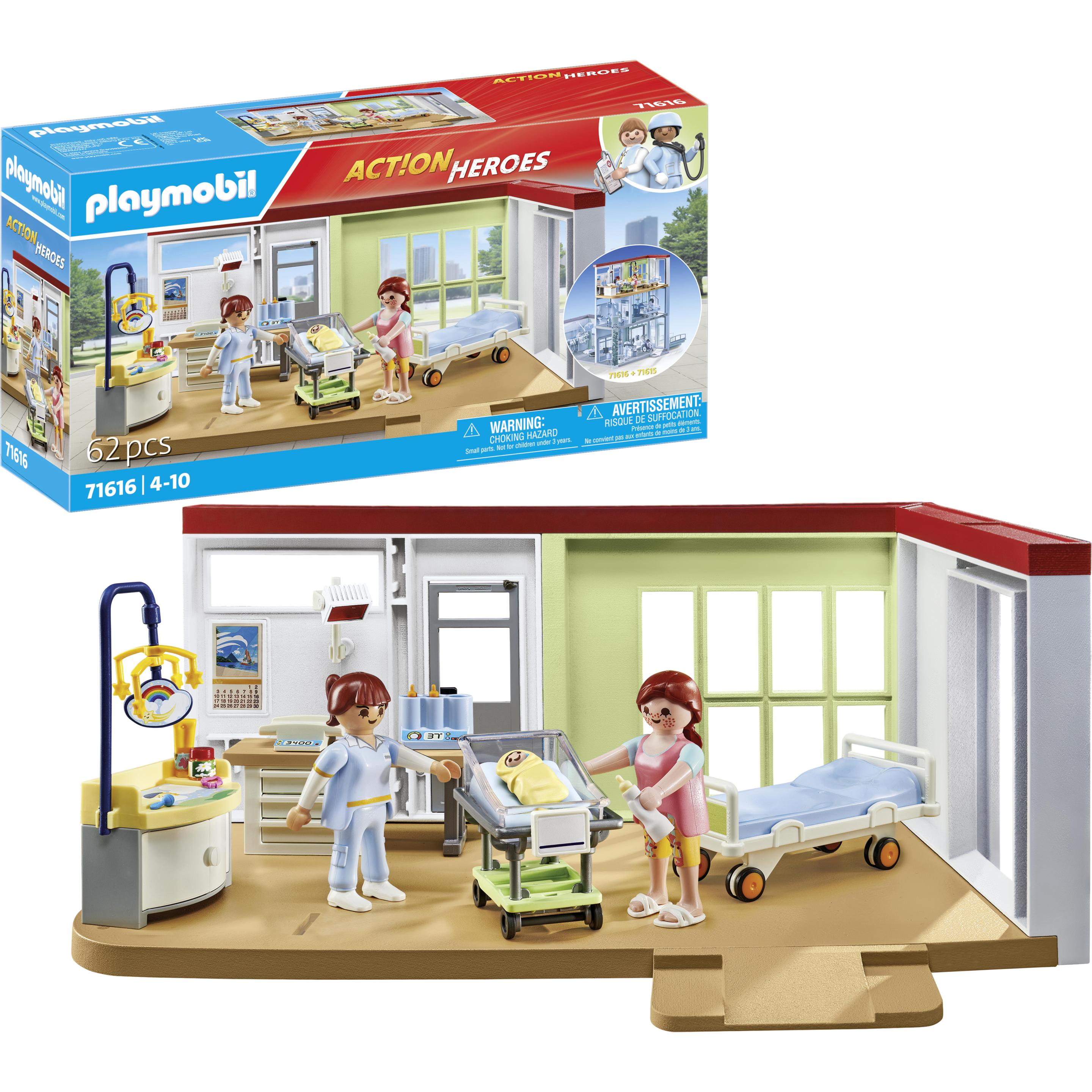 Hôpital Playmobil 6657 City Life Furnished Children's