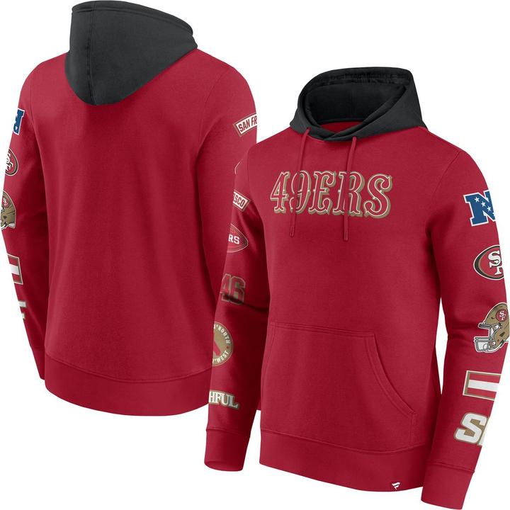 Produktbild Fanatics San Francisco 49ers NFL Sleeve Prints Hoody - XL (XL)