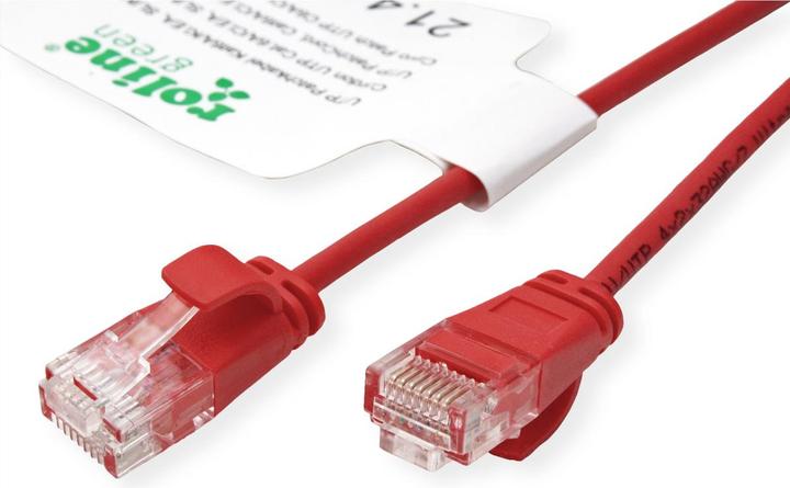 Image du produit Roline Câble patch UTP Cat.6A (Class EA), LSOH, slim (UTP, CAT6a, 0.30 m)