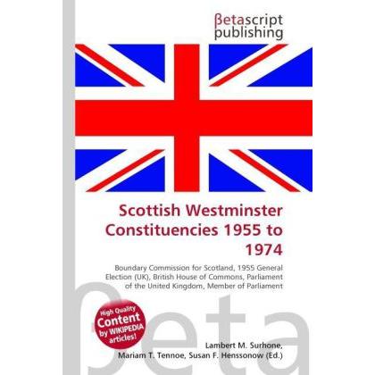 Scottish Westminster Constituencies 1955 to 1974, Fachbücher