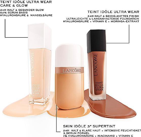Produktbild Lancôme Idole 3 Supertint Skin Tint Glänzender Gleichmässiger Teint mit Niacinamide (30 ml)