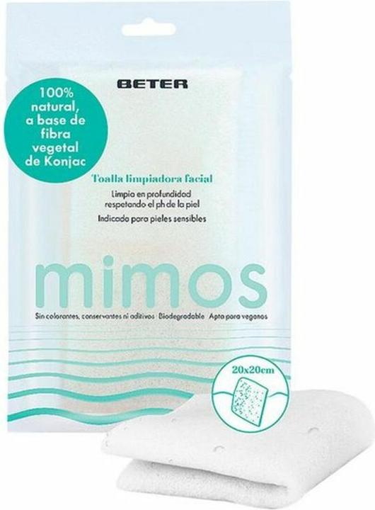 Beter KONJAC TOALLA limpiadora facial-Mimos (Lingettes nettoyantes pour le visage)