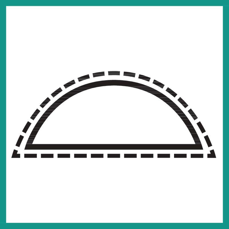 Vallorbe, Raspa + Lima, Raspa Mezzo Giro RA1552 (Barra 5, 150 Mm)