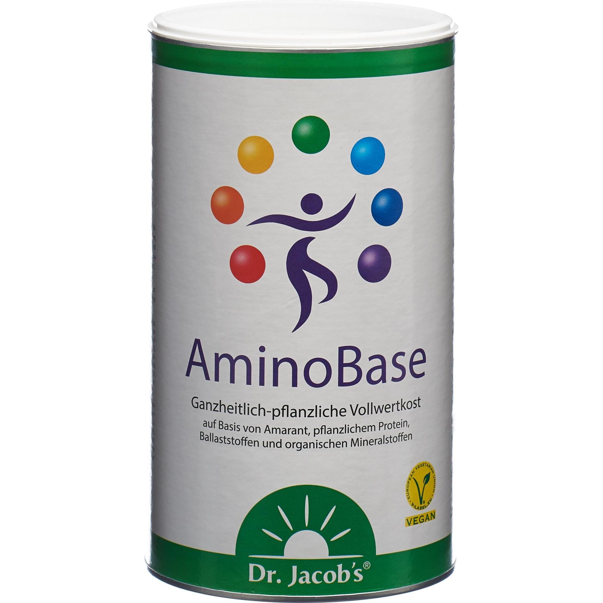 Dr. Jacob's, Vitamine + Nahrungsergänzung, AminoBase Plv (1 Stück, Pulver, 418 g)