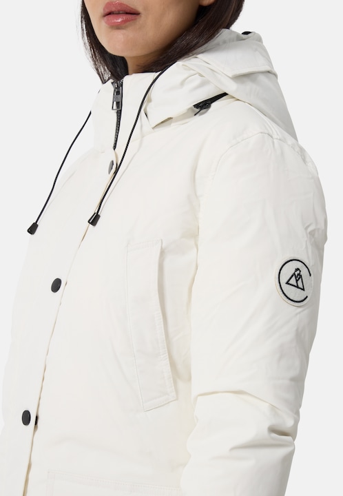 Immagine prodotto Cash-Mere Parka in piuma d'oca con cappuccio e fodera in cashmere (L)