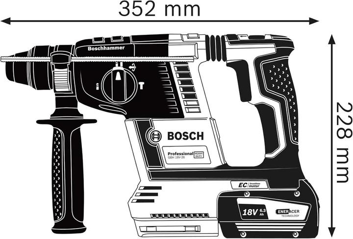 Produktbild Bosch Professional GBH 18V-26