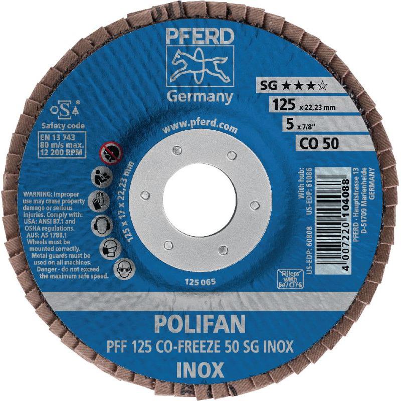 Pferd, Abrasivi, disco a lamelle (80)